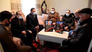 Employees of Sport-Health Centre of Azerbaijani MES visit families of martyrs 