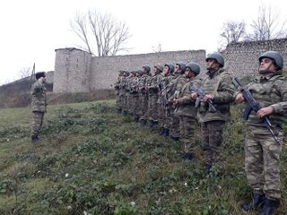 Memory of martyrs of Patriotic War commemorated in Shusha fortress - PHOTO