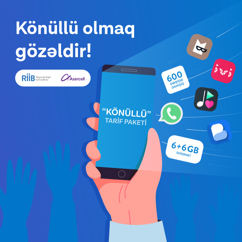 Azercell offers discount for volunteers at the initiative of RDPU 