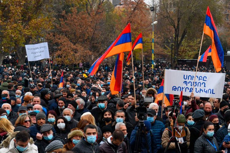 Rally being held in Armenia