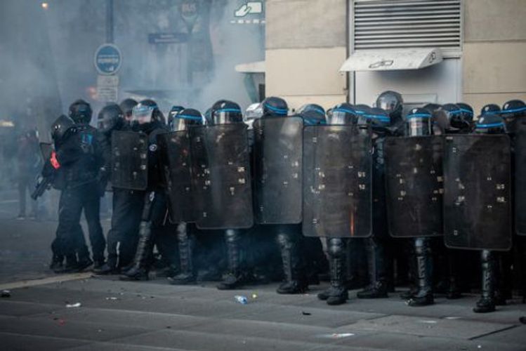 Tear gas fired as thousands protest in Paris against security bill - VIDEO