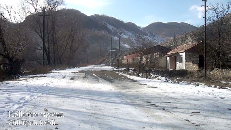 Azerbaijan MoD releases video footage of the Zulfugarly village of Kalbajar region - VIDEO