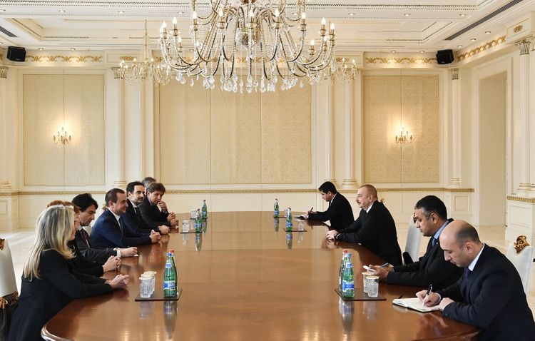 President Ilham Aliyev received delegation led by Vice-President of Italian Chamber of Deputies - UPDATED