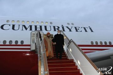 Turkish President arrives in Azerbaijan - UPDATED