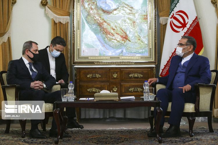 Azerbaijani FM meets with Secretary of the Supreme National Security Council of Iran