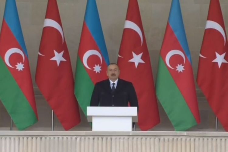 President Ilham Aliyev: Azerbaijan has achieved its goal, restored historical justice and international law