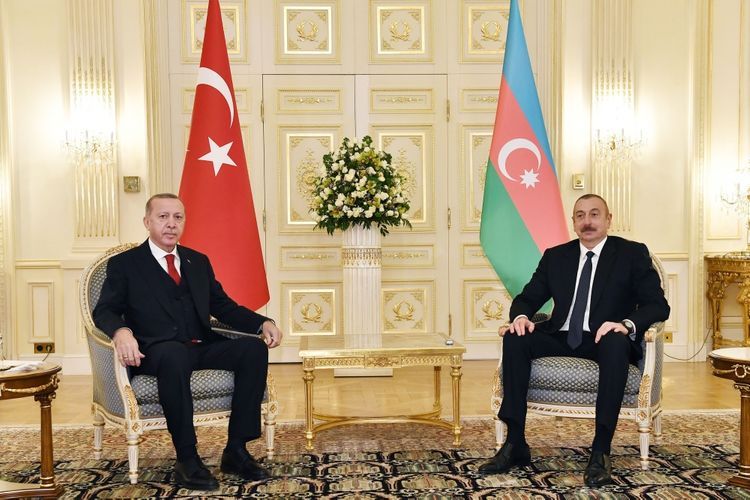 Erdogan: "The result of the 44-day war made your brothers in Turkey happy in the same way"