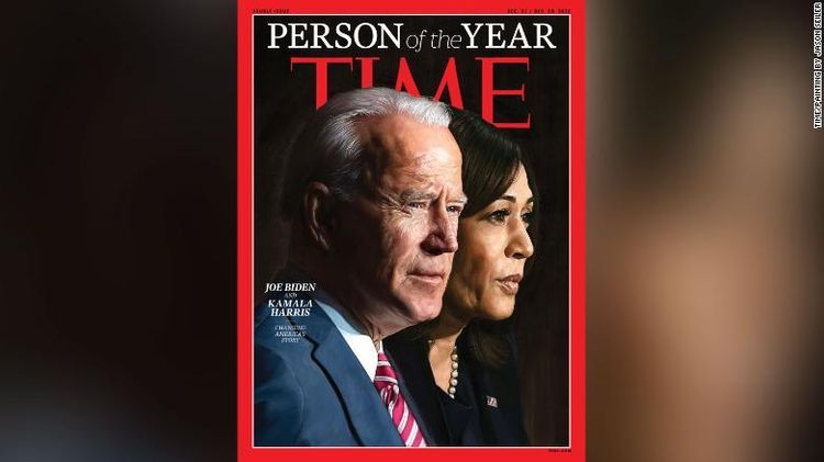 Joe Biden and Kamala Harris jointly named Time's 'Person of the Year'
