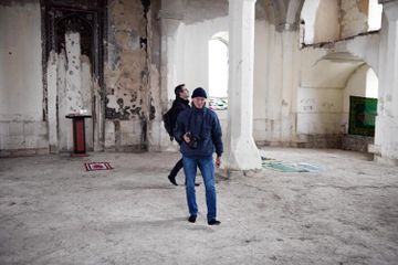 Work begins on project to restore destroyed religious monuments and mosques in liberated areas