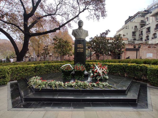 Memory of the national leader Heydar Aliyev is revered in Georgia - PHOTO