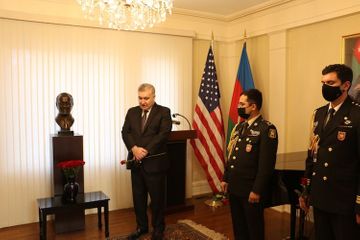 Memory of national leader Heydar Aliyev is revered in Washington