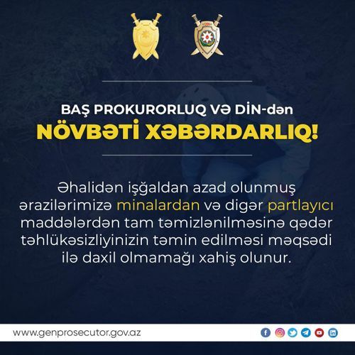 Prosecutor General's Office and the Interior Ministry called on citizens not to go to the liberated territories