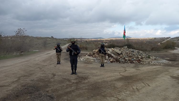 Security measures being strengthened in the liberated Fuzuli region