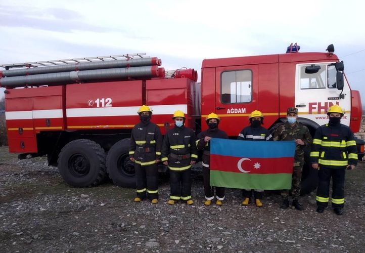 Local structure of Azerbaijani MES starts operating in liberated Aghdam region