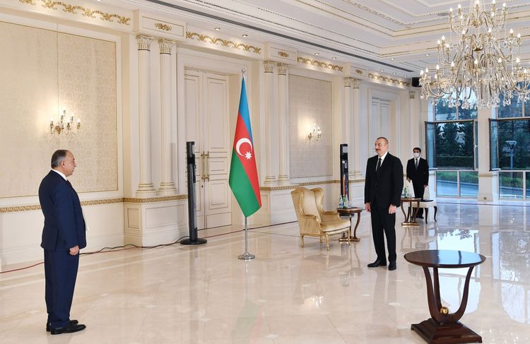President Ilham Aliyev received credentials of incoming Afghan ambassador - UPDATED