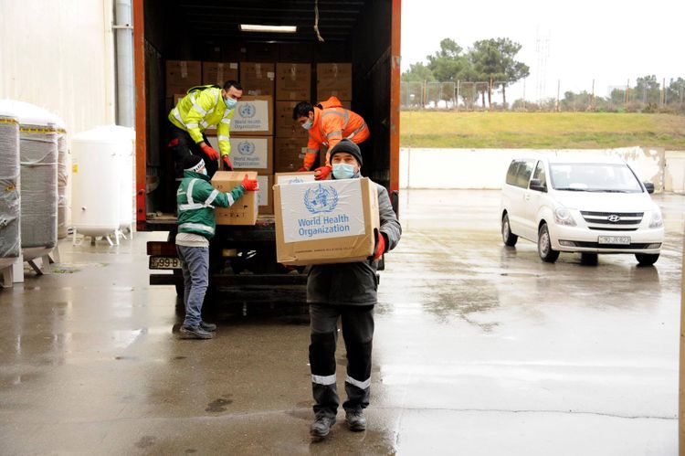 WHO hands over 1 million medical masks to TABIB