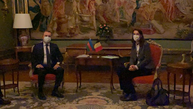 Azerbaijani FM meets with Deputy PM of Kingdom of Belgium