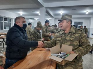 On the initiative of Mehriban Aliyeva, the Heydar Aliyev Foundation and the Bravo supermarket chain have launched a campaign in support of servicemen in the liberated territories - PHOTO