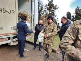 On the initiative of Mehriban Aliyeva, the Heydar Aliyev Foundation and the Bravo supermarket chain have launched a campaign in support of servicemen in the liberated territories - PHOTO