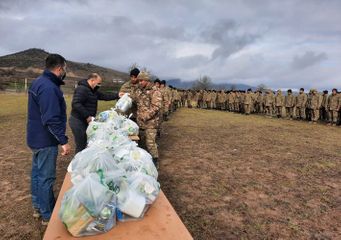 On the initiative of Mehriban Aliyeva, the Heydar Aliyev Foundation and the Bravo supermarket chain have launched a campaign in support of servicemen in the liberated territories - PHOTO
