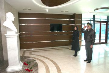 Azerbaijani Ombudsman visited military servicemen wounded in Patriotic War