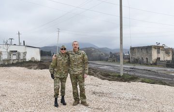 President Ilham Aliyev and first lady Mehriban Aliyeva visited Gubadli and Zangilan districts  - UPDATED