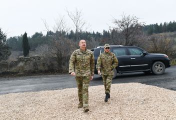 President Ilham Aliyev and first lady Mehriban Aliyeva visited Gubadli and Zangilan districts  - UPDATED