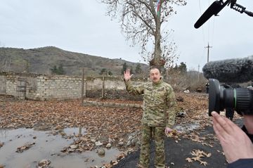 President Ilham Aliyev and first lady Mehriban Aliyeva visited Gubadli and Zangilan districts  - UPDATED