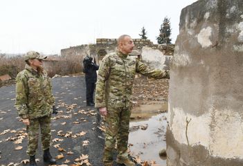 President Ilham Aliyev and first lady Mehriban Aliyeva visited Gubadli and Zangilan districts  - UPDATED