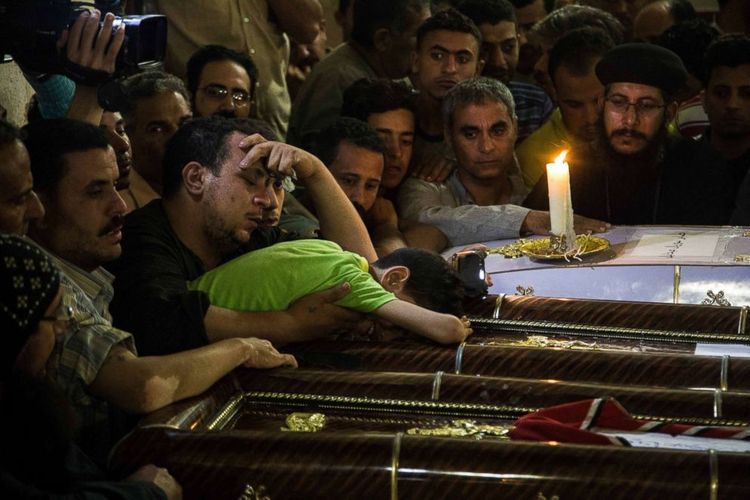 A fire killed at least seven people in Egypt