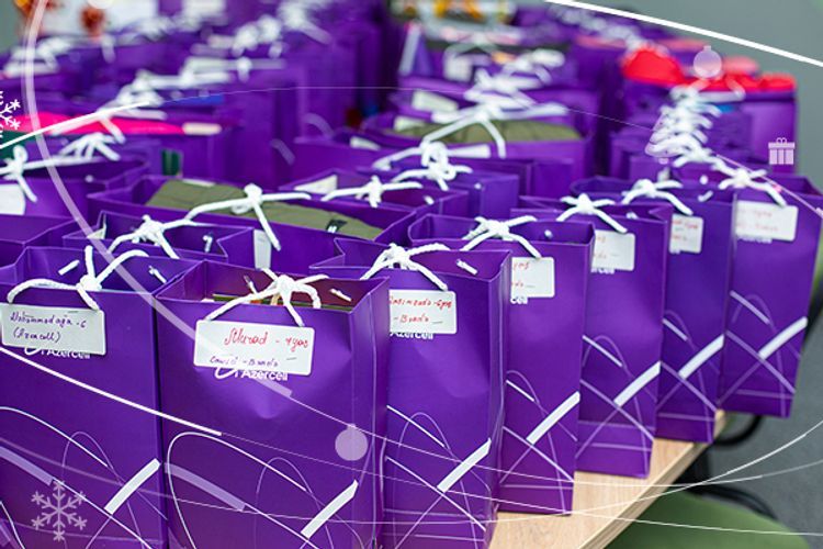 “Azercell Volunteers” and friends fulfilled the New Year wishes of children