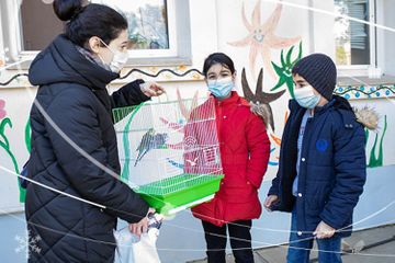 “Azercell Volunteers” and friends fulfilled the New Year wishes of children
