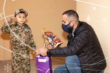 “Azercell Volunteers” and friends fulfilled the New Year wishes of children
