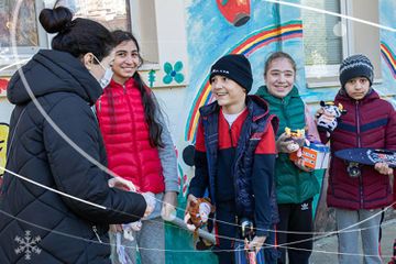 “Azercell Volunteers” and friends fulfilled the New Year wishes of children