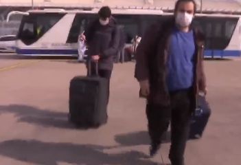 Turkish plane carrying evacuees from China's Wuhan arrives in Ankara - VIDEO