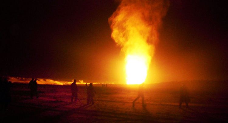 Gas line between Egypt and Israel was blown up by unidentified attackers