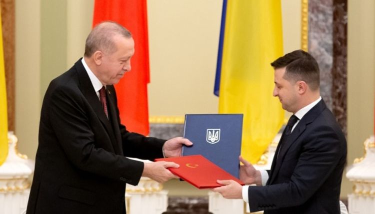 Zelensky, Erdogan sign joint statement on priorities for development of bilateral partnership