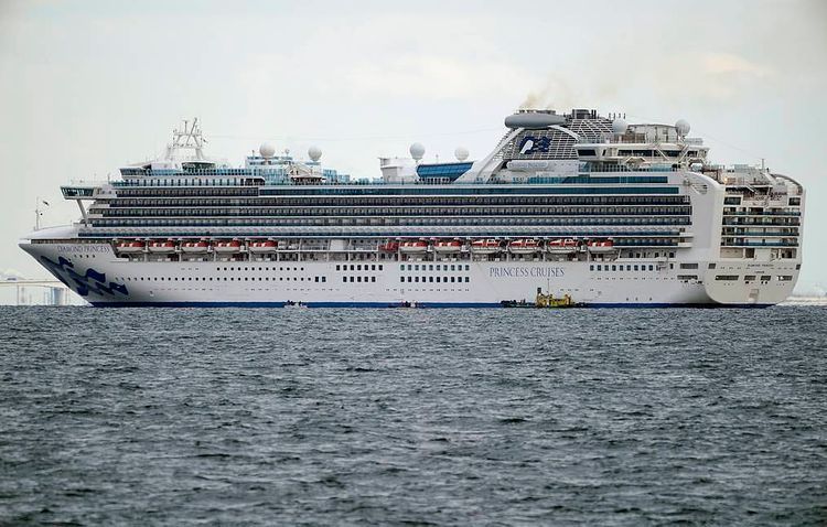 Two Russian citizens aboard Japan's cruise ship with confirmed coronavirus cases