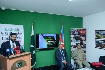Kashmir Solidarity Day marked in Baku - PHOTO