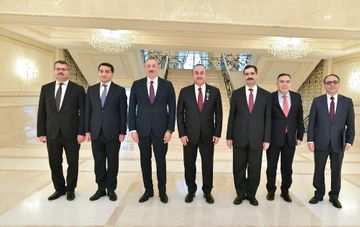 President Ilham Aliyev receives Turkish Foreign Minister Mevlut Cavusoglu - UPDATED