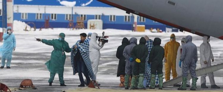 Condition of those evacuated from China to Russia’s Tyumen stable