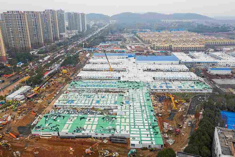 China's Wuhan opens another makeshift hospital to fight virus