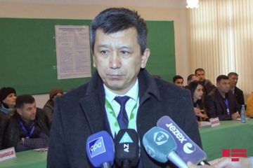 CIS and SCO representatives observe elections in Azerbaijan’s Shirvan  - PHOTO