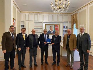 Head of Turkey-Azerbaijan inter-parliamentary friendship group attends Guba Genocide Memorial Complex
