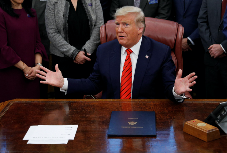 Trump warns Senate not to approve war powers resolution on Iran