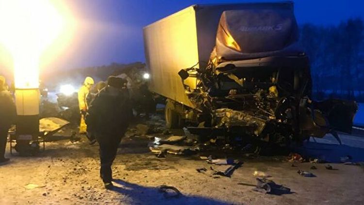 Five people killed in road accident in Russia's Tambov