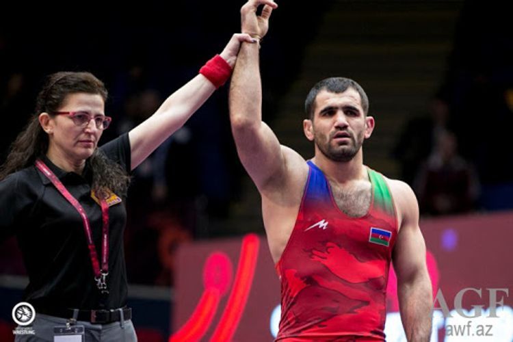 One more Azerbaijani wrestler wins victory over Armenian rival