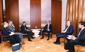 President Ilham Aliyev met with president of International Committee of Red Cross in Munich - UPDATED