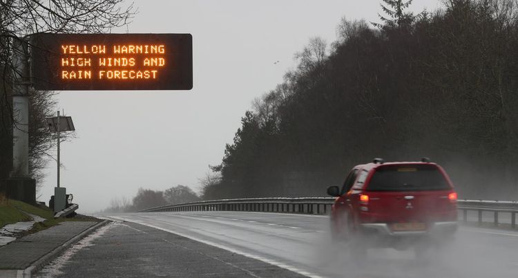 Flights canceled as Britain braces for Storm Dennis