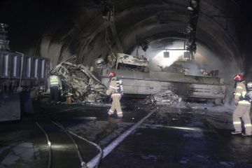2 killed, dozens injured in highway pileup in South Korea